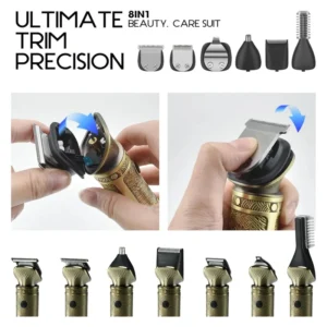 ماشین اصلاح موی سر و صورت دی اس پی 8 کاره (مدل91426)