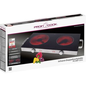 اجاق برقی 2 شعله پروفی کوک مدل:PC-DKP 1211