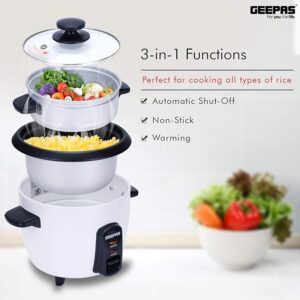 پلوپز سه کاره 6 نفره با حجم 1.5 لیتری جیپاس 35011