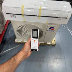 کولر گازی اسپلیت دیواری گری 24000 مدل GWH24ATXF-K3NTA2A Wi-Fi (بدون اینورتر)