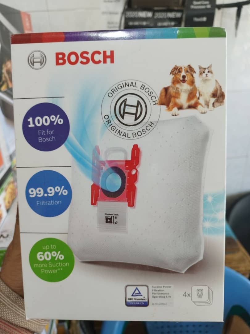 پاکت جارو برقی بوش 4 عددی اصلی